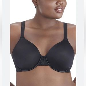 Vanity Fair Beauty Back Full Figure Bra, Black, NWT, Size 44D